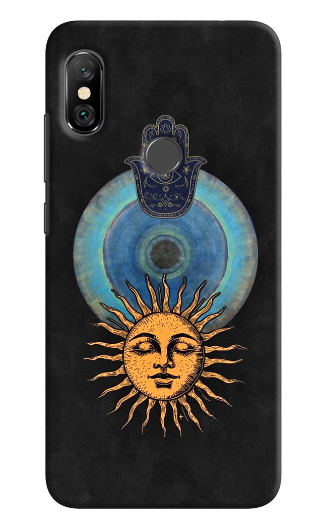 Divine Sun Redmi Note 6 Pro Hard Case Back Cover by Casekaro