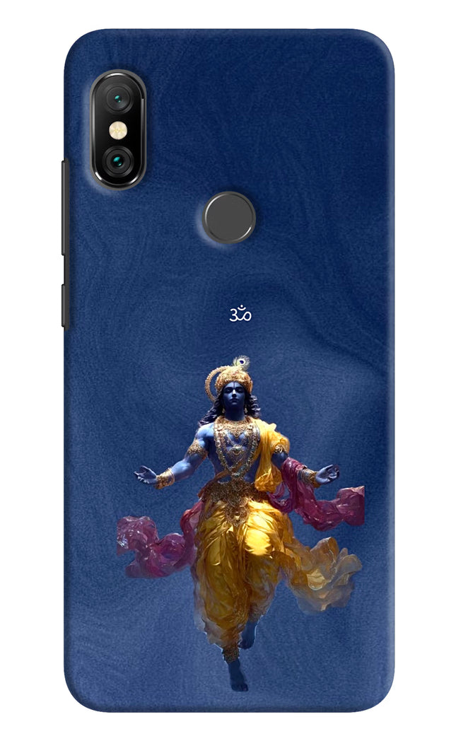 Cosmic Krishna Redmi Note 6 Pro Hard Case Back Cover by Casekaro