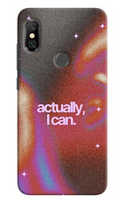 Pink Aura Redmi Note 6 Pro Hard Case Back Cover by Casekaro