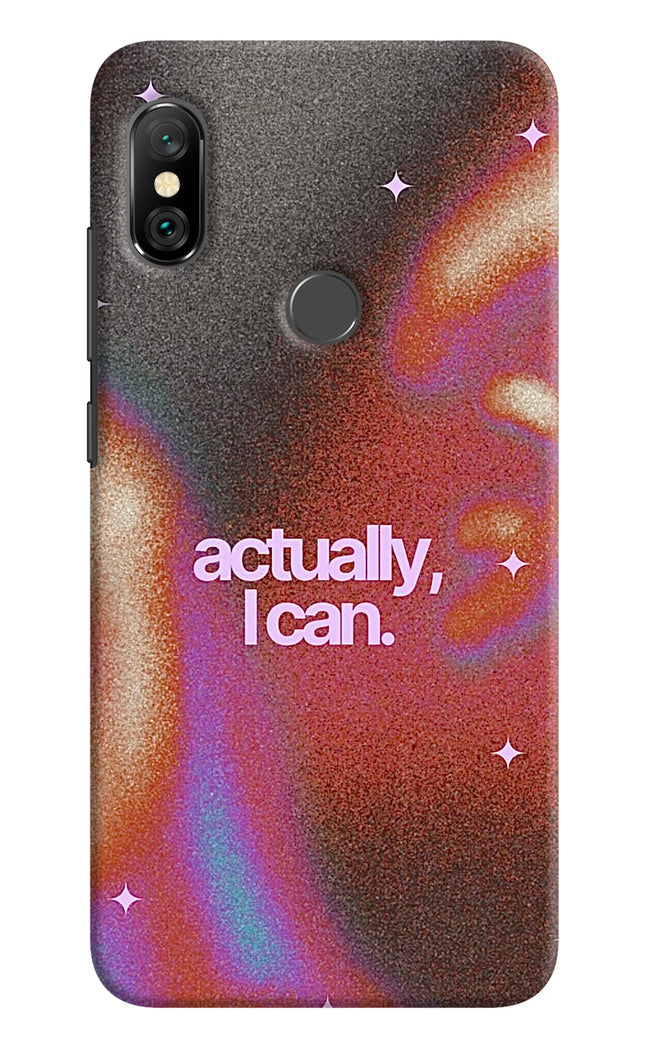 Pink Aura Redmi Note 6 Pro Hard Case Back Cover by Casekaro