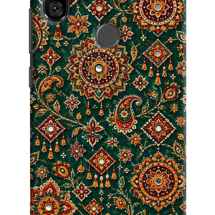 Green Pataka Redmi Note 6 Pro Back Cover