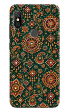 Green Pataka Redmi Note 6 Pro Back Cover