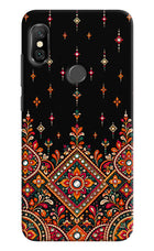 Noir Mehfil Redmi Note 6 Pro Hard Case Back Cover by Casekaro