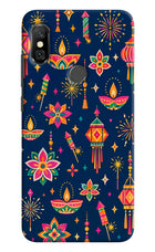 Festive Pop Redmi Note 6 Pro Hard Case Back Cover by Casekaro