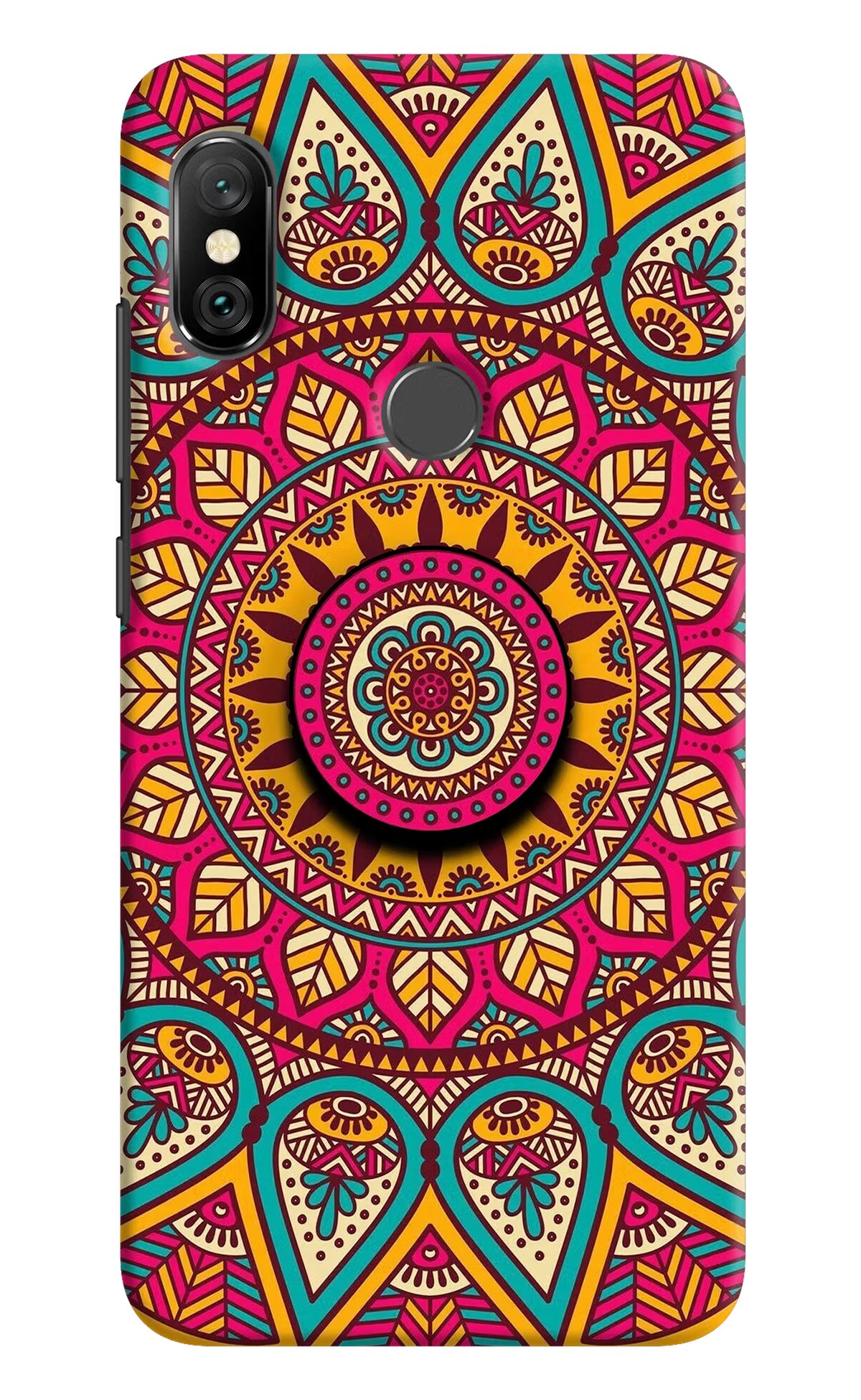 Mandala Redmi Note 6 Pro Pop Case by Casekaro