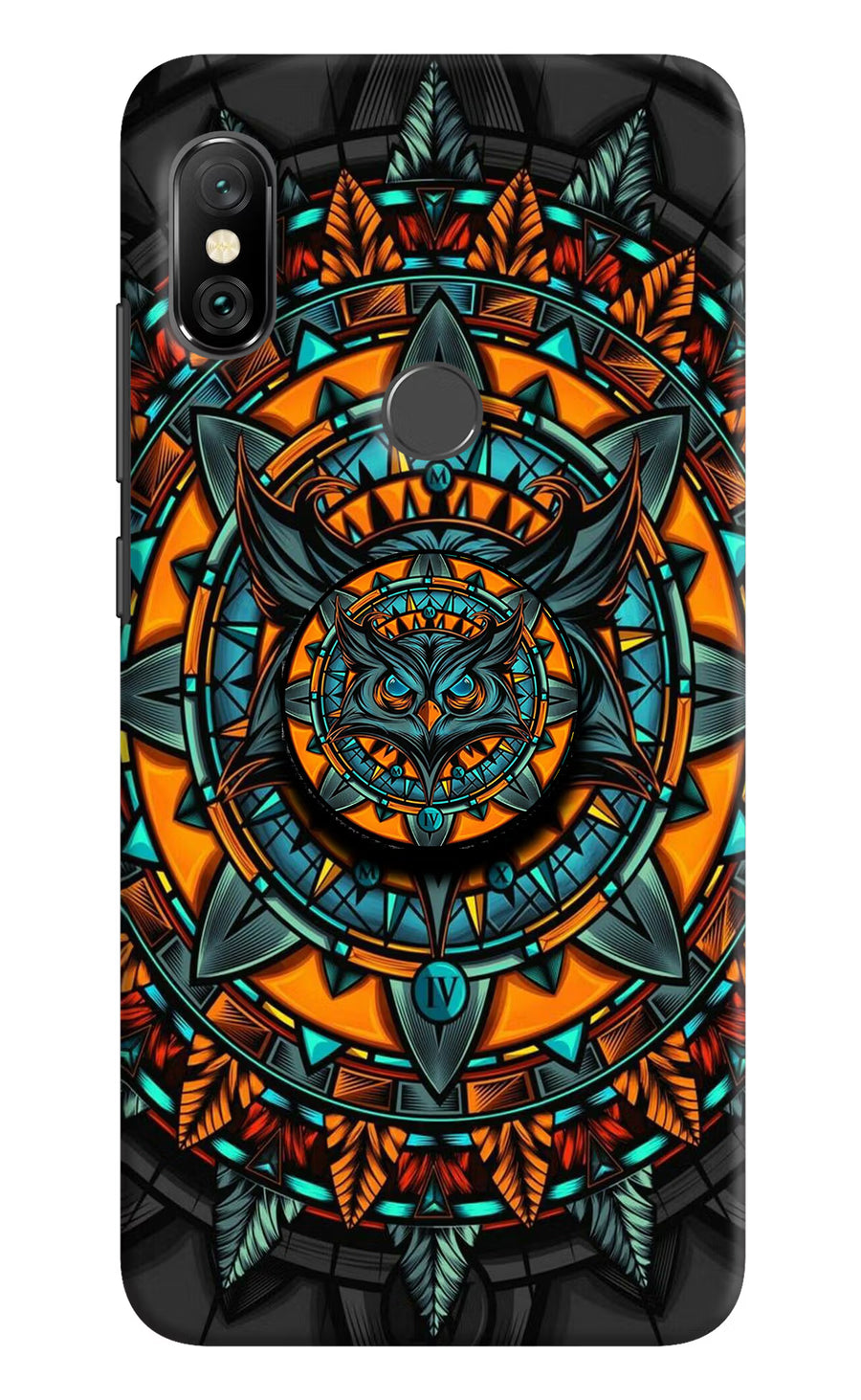 Angry Owl Redmi Note 6 Pro Pop Case, Hard case