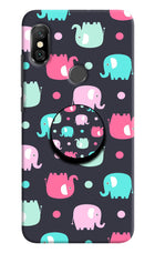 Baby Elephants Redmi Note 6 Pro Pop Case by Casekaro