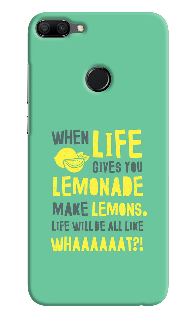 Quote Honor 9N Hard Case Back Cover by Casekaro
