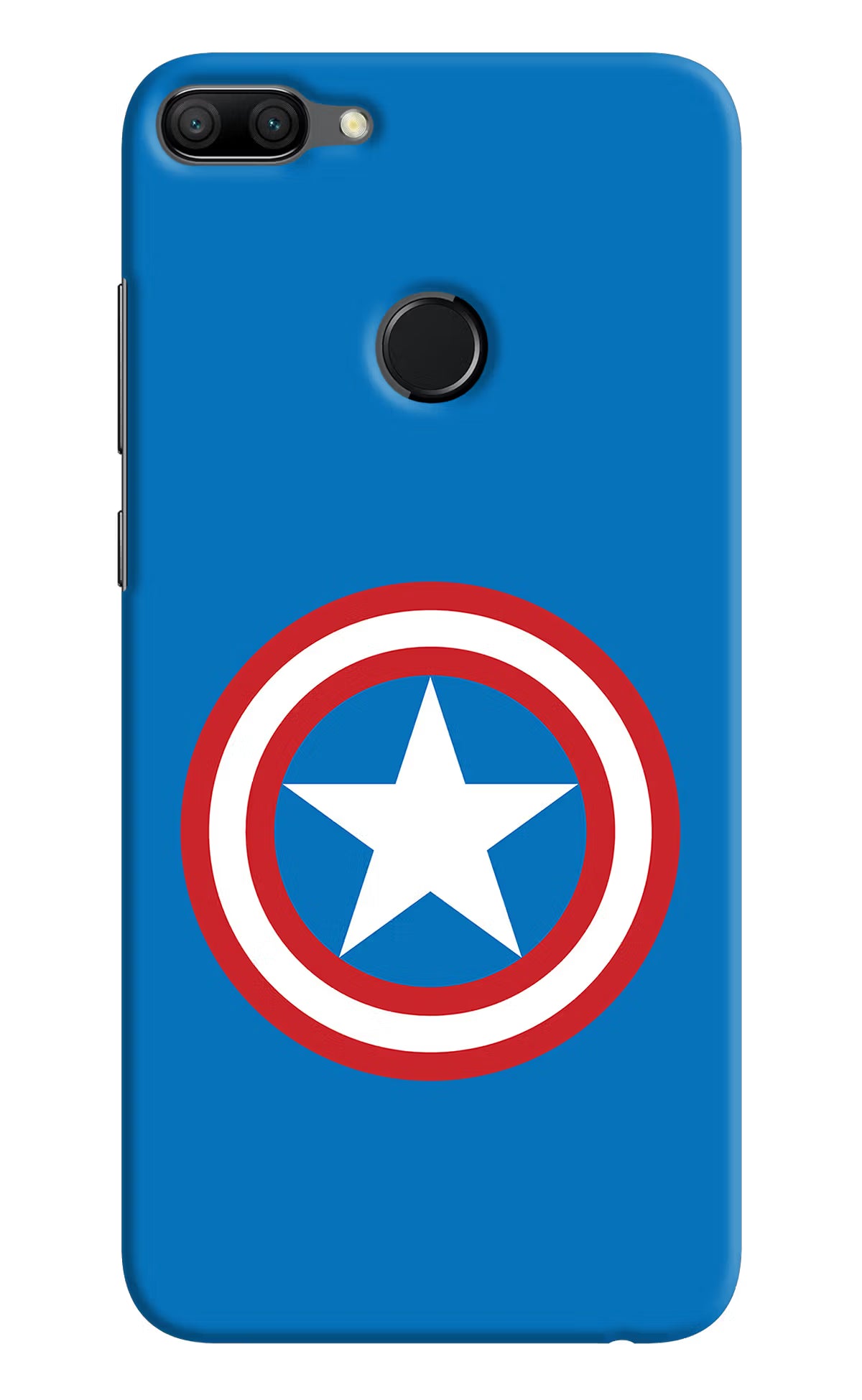 Captain America Logo Honor 9N Hard Case Back Cover by Casekaro