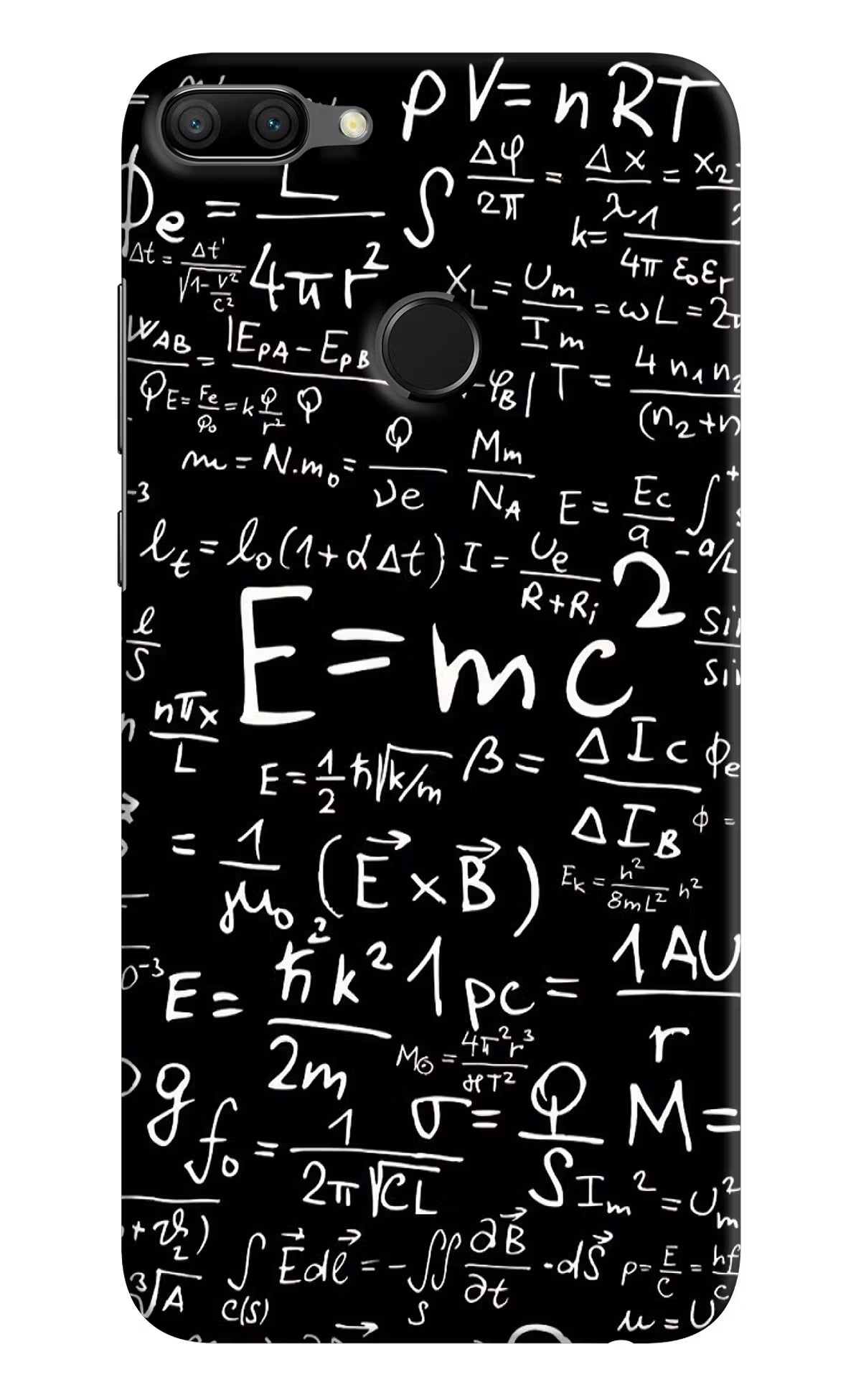 Physics Formula Honor 9N Hard Case Back Cover by Casekaro