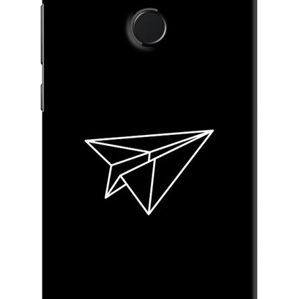 Paper Plane White Honor 9N Hard Case Back Cover by Casekaro
