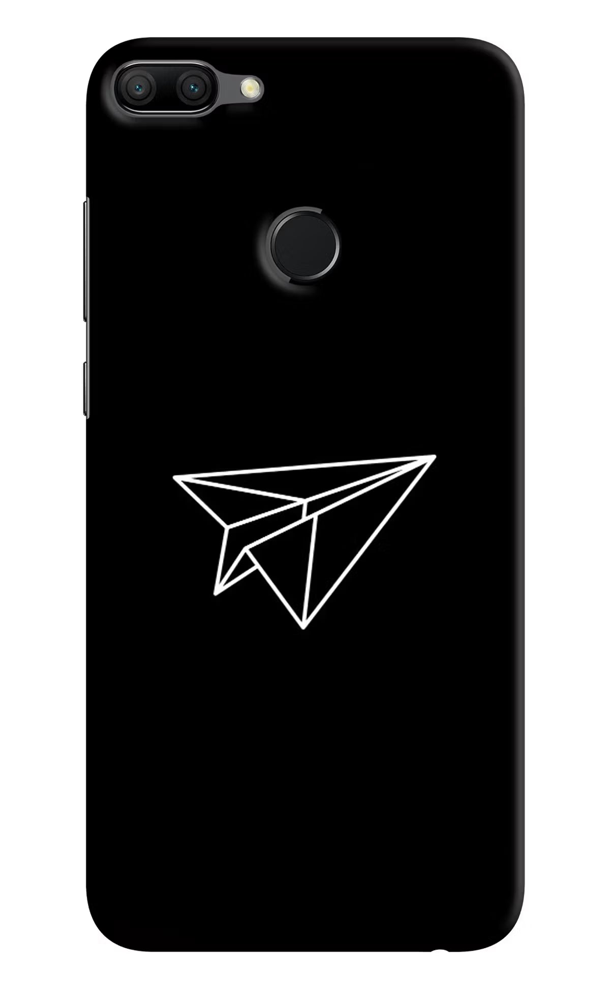 Paper Plane White Honor 9N Hard Case Back Cover by Casekaro