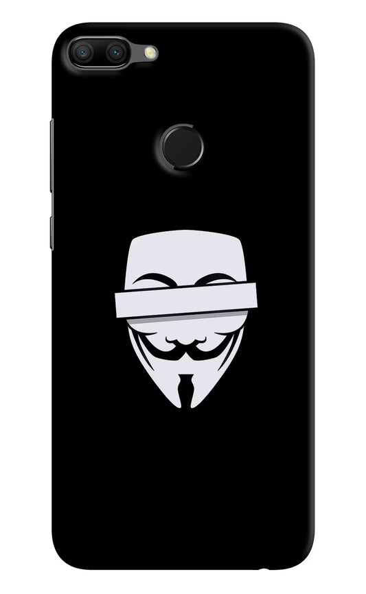 Anonymous Face Honor 9N Hard Case Back Cover by Casekaro