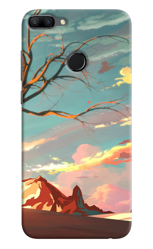Scenery Honor 9N Hard Case Back Cover by Casekaro