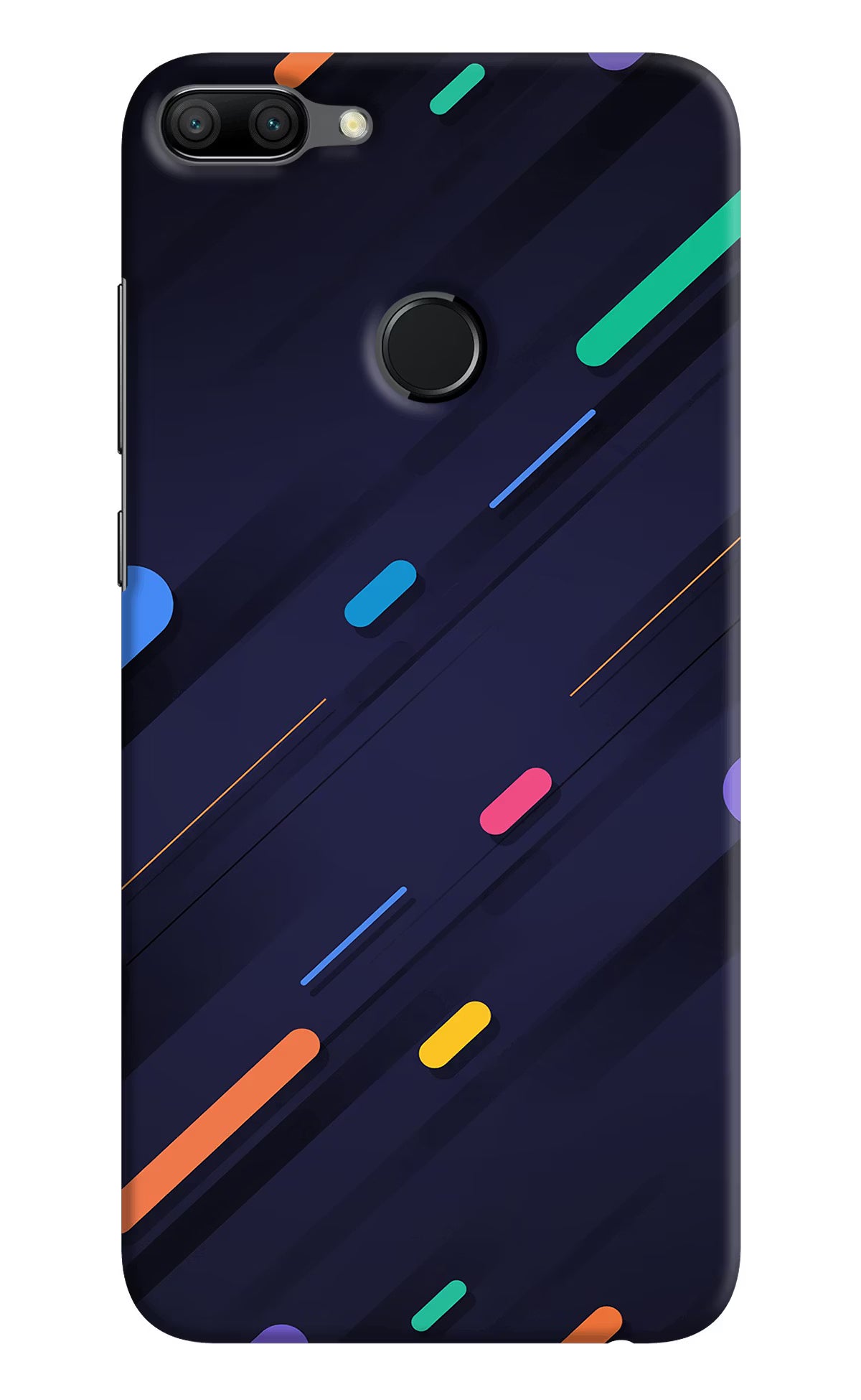 Abstract Design Honor 9N Hard Case Back Cover by Casekaro