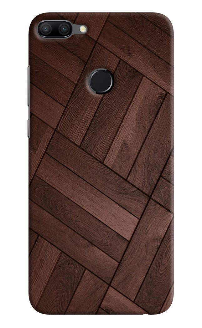 Wooden Texture Design Honor 9N Hard Case Back Cover by Casekaro