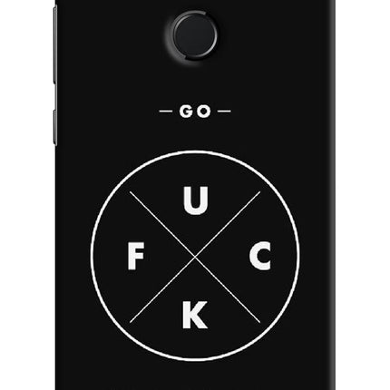 Go Fuck Yourself Honor 9N Hard Case Back Cover by Casekaro