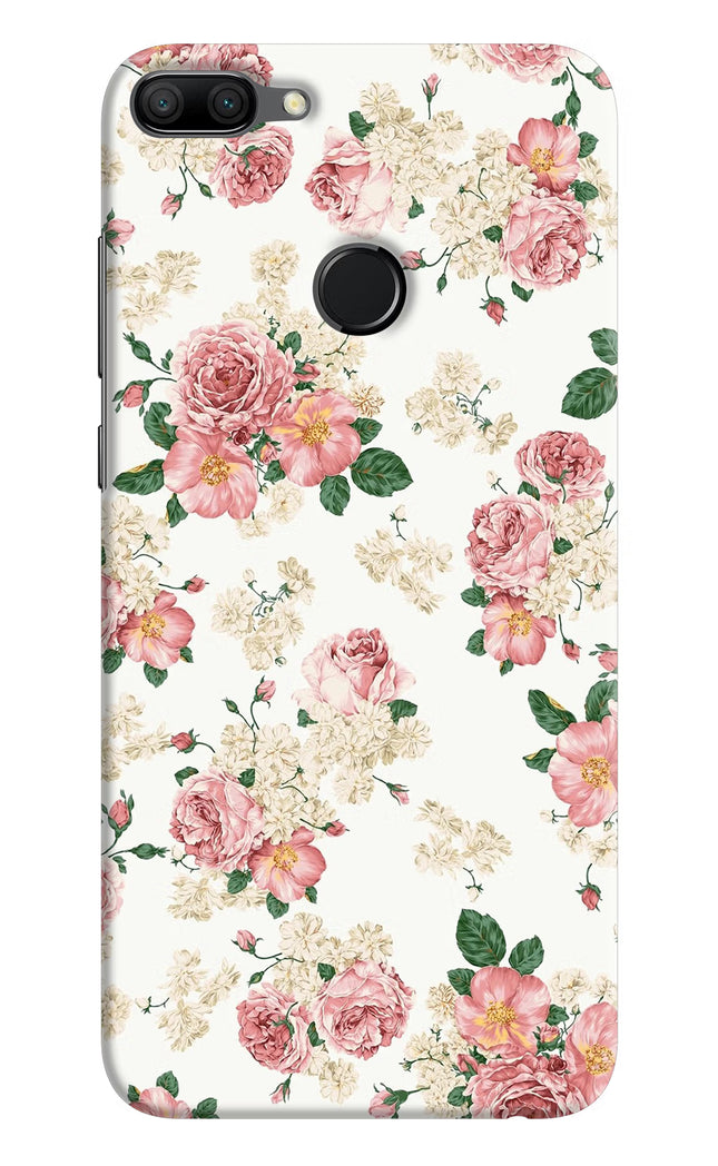 Flowers Honor 9N Hard Case Back Cover by Casekaro