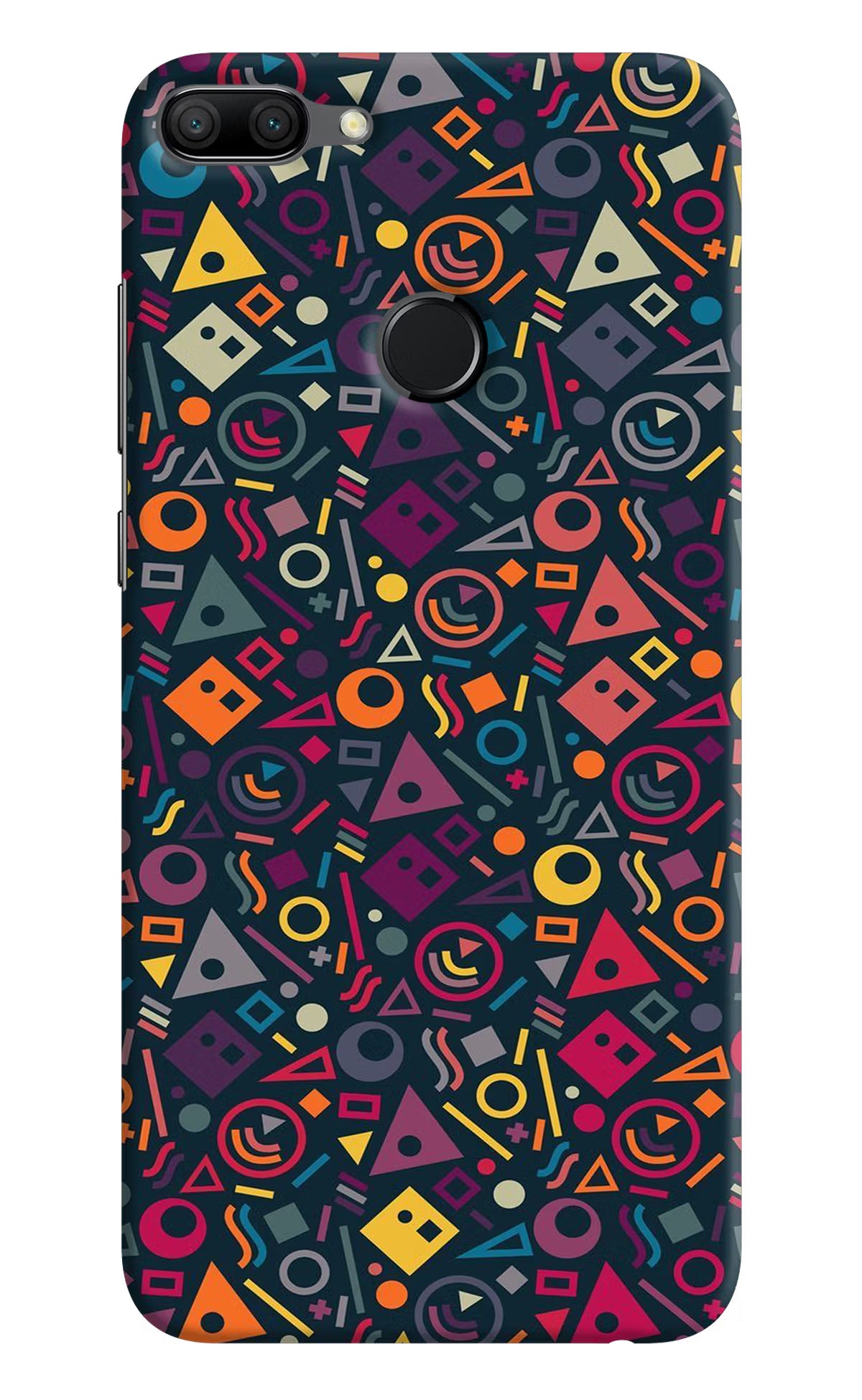 Geometric Abstract Honor 9N Hard Case Back Cover by Casekaro