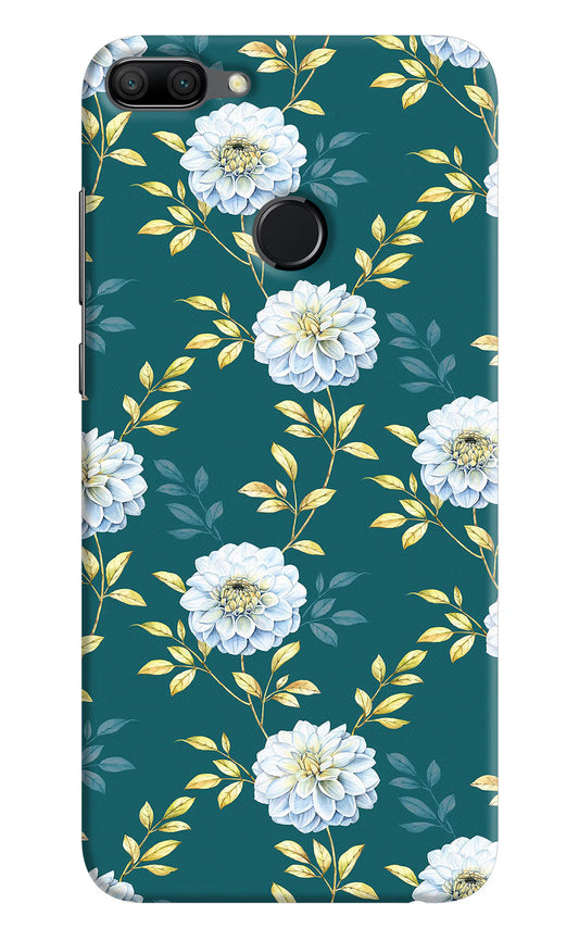 Flowers Honor 9N Hard Case Back Cover by Casekaro