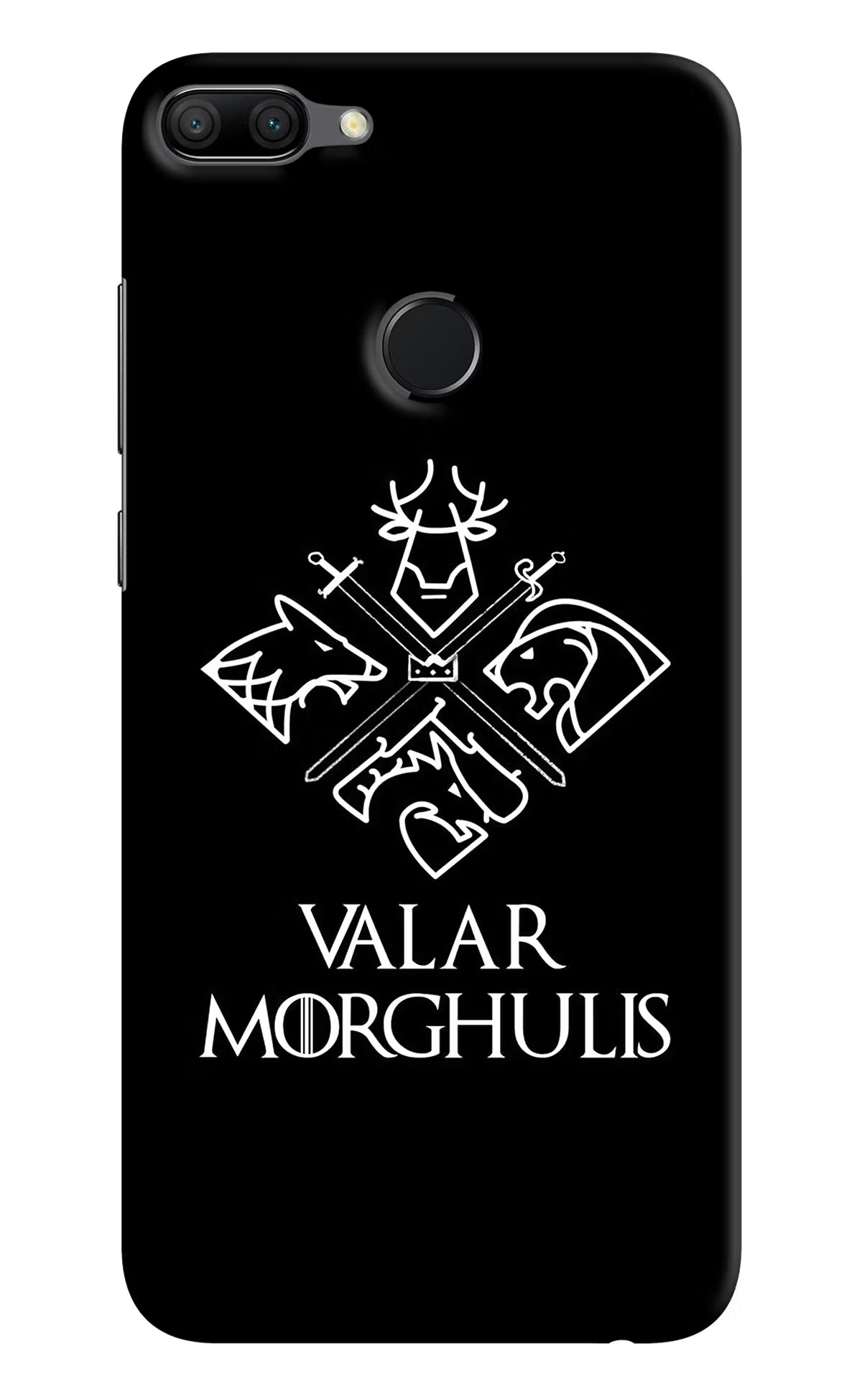 Valar Morghulis | Game Of Thrones Honor 9N Hard Case Back Cover by Casekaro