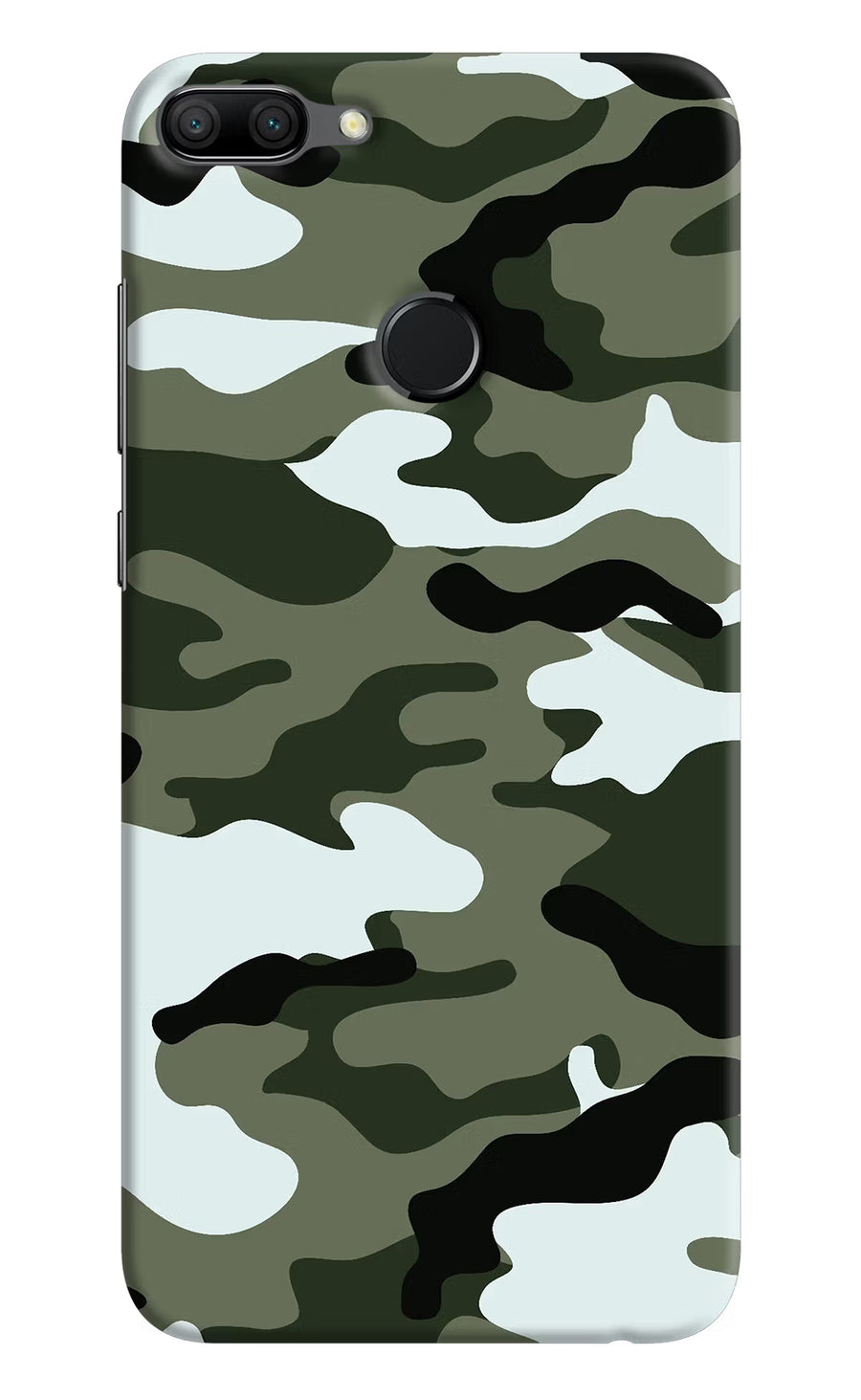 Camouflage Honor 9N Back Cover, Hard case