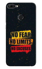 No Fear No Limits No Excuse Honor 9N Hard Case Back Cover by Casekaro