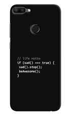 Life Motto Code Honor 9N Hard Case Back Cover by Casekaro