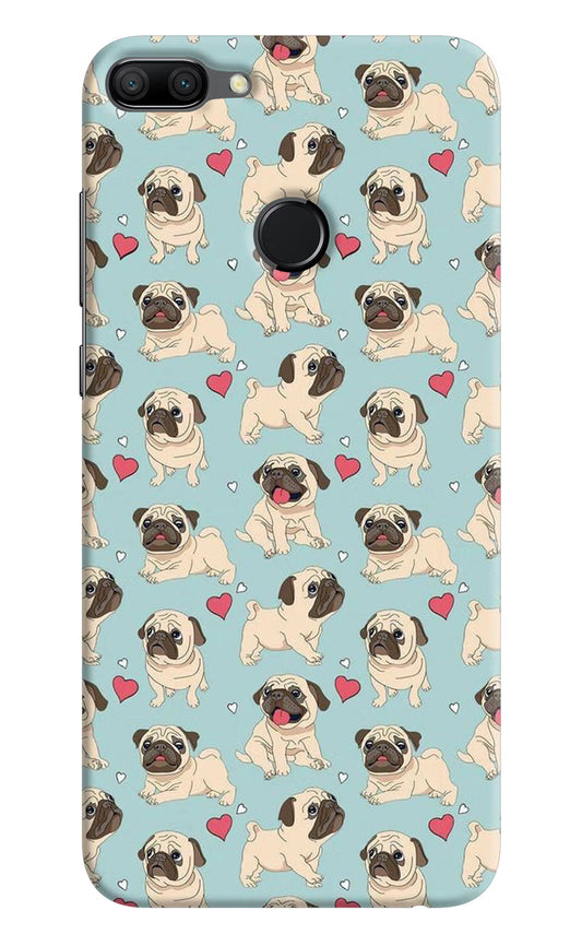 Pug Dog Honor 9N Hard Case Back Cover by Casekaro