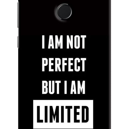 I Am Not Perfect But I Am Limited Edition Honor 9N Hard Case Back Cover by Casekaro