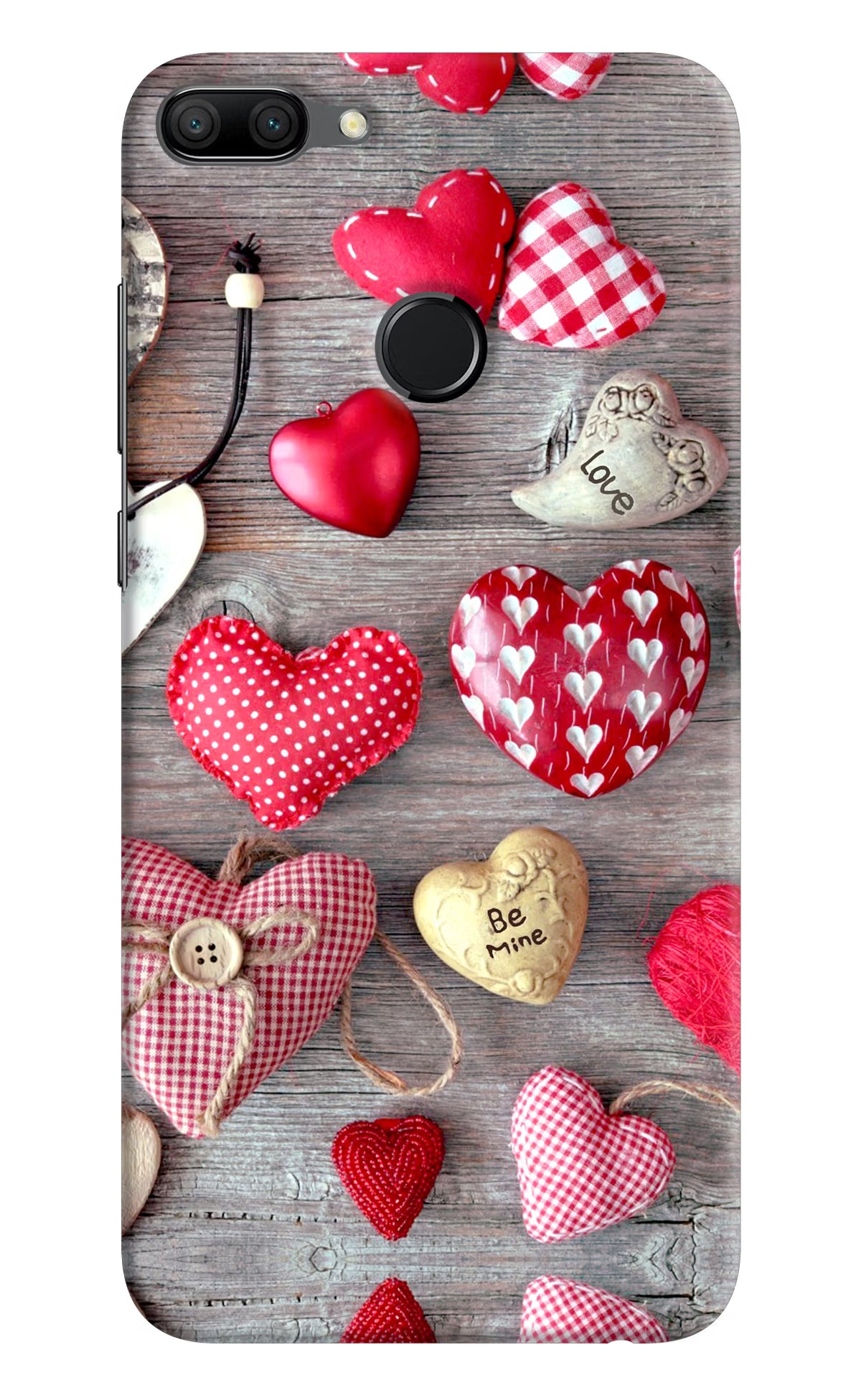 Love Wallpaper Honor 9N Hard Case Back Cover by Casekaro