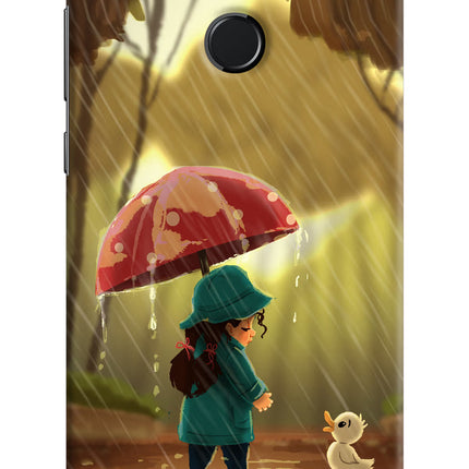 Rainy Day Honor 9N Hard Case Back Cover by Casekaro