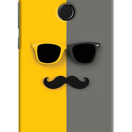 Sunglasses with Mustache Honor 9N Hard Case Back Cover by Casekaro
