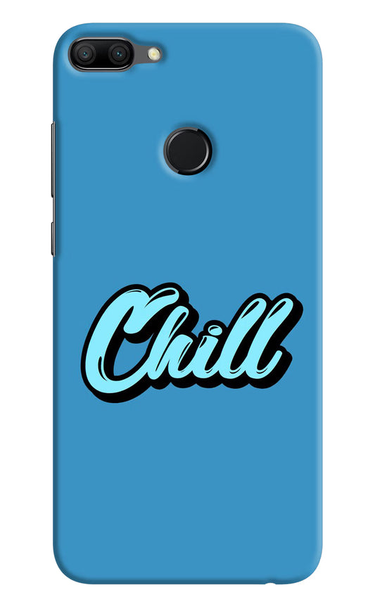 Chill Honor 9N Hard Case Back Cover by Casekaro