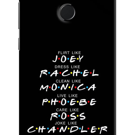 FRIENDS Character Honor 9N Hard Case Back Cover by Casekaro
