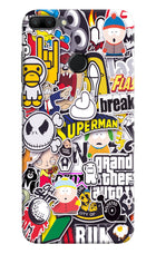 Sticker Bomb Honor 9N Hard Case Back Cover by Casekaro