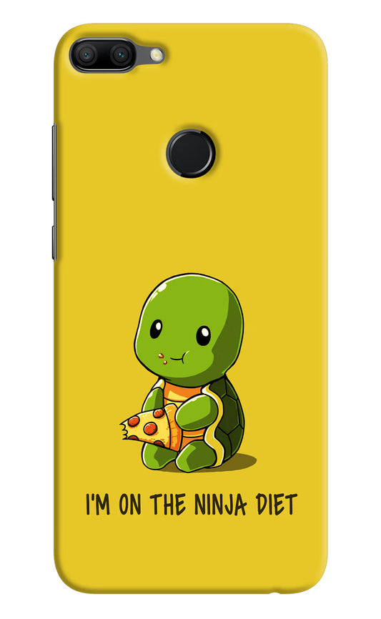 I'm on Ninja Diet Honor 9N Hard Case Back Cover by Casekaro
