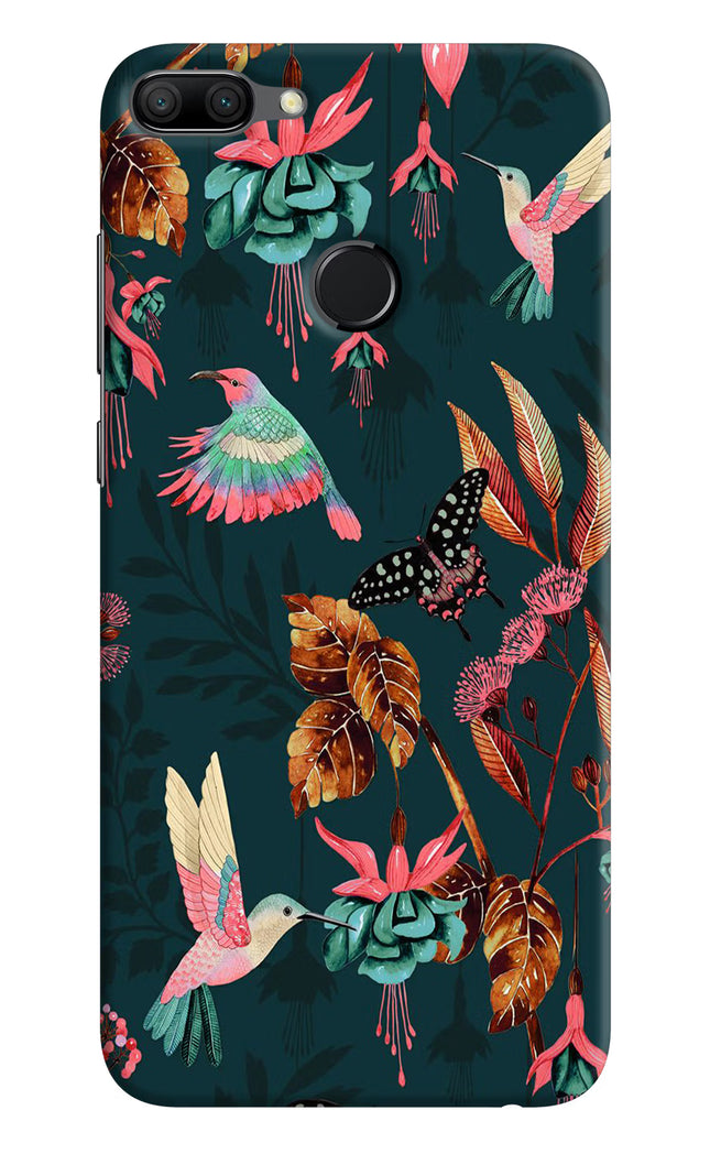Birds Honor 9N Hard Case Back Cover by Casekaro