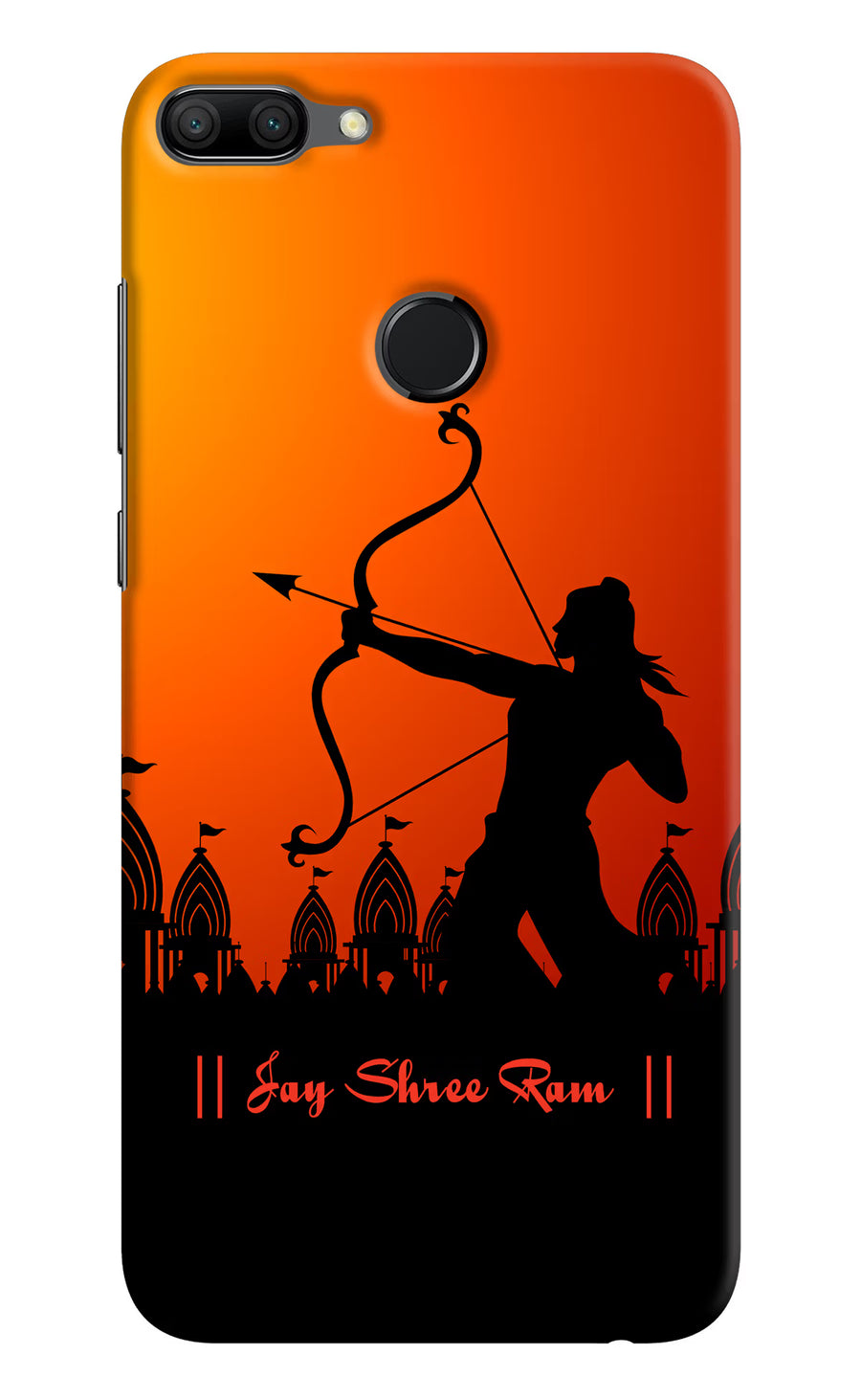 Lord Ram - 4 Honor 9N Back Cover, Hard case
