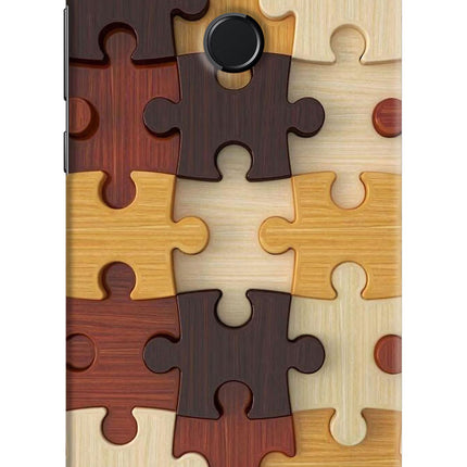 Wooden Puzzle Honor 9N Hard Case Back Cover by Casekaro