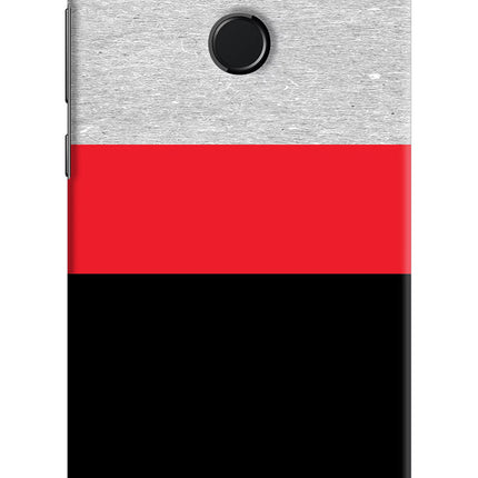 Tri Color Pattern Honor 9N Hard Case Back Cover by Casekaro