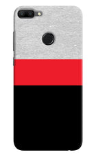 Tri Color Pattern Honor 9N Hard Case Back Cover by Casekaro