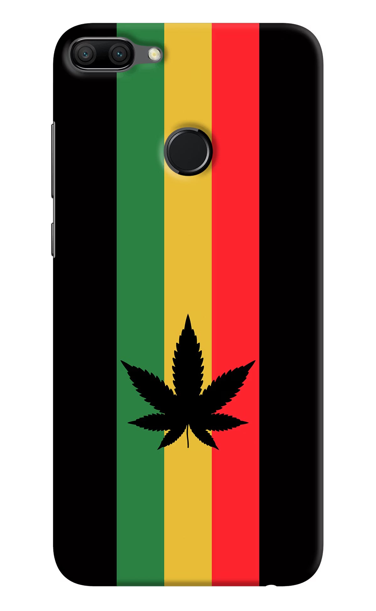 Weed Flag Honor 9N Hard Case Back Cover by Casekaro