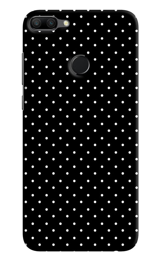 White Dots Honor 9N Hard Case Back Cover by Casekaro