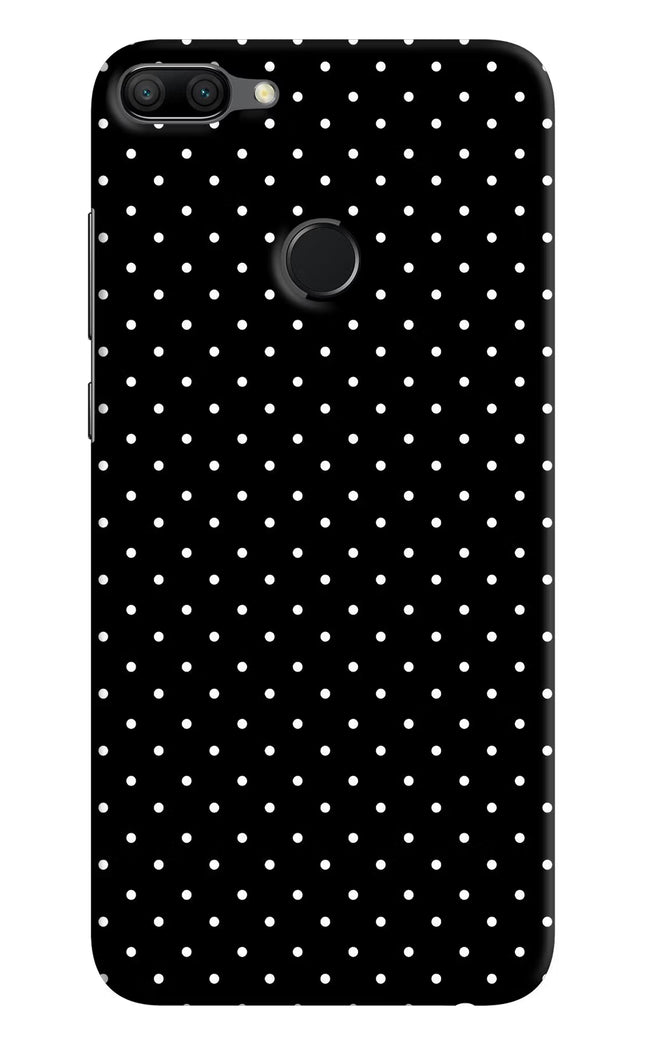 White Dots Honor 9N Hard Case Back Cover by Casekaro