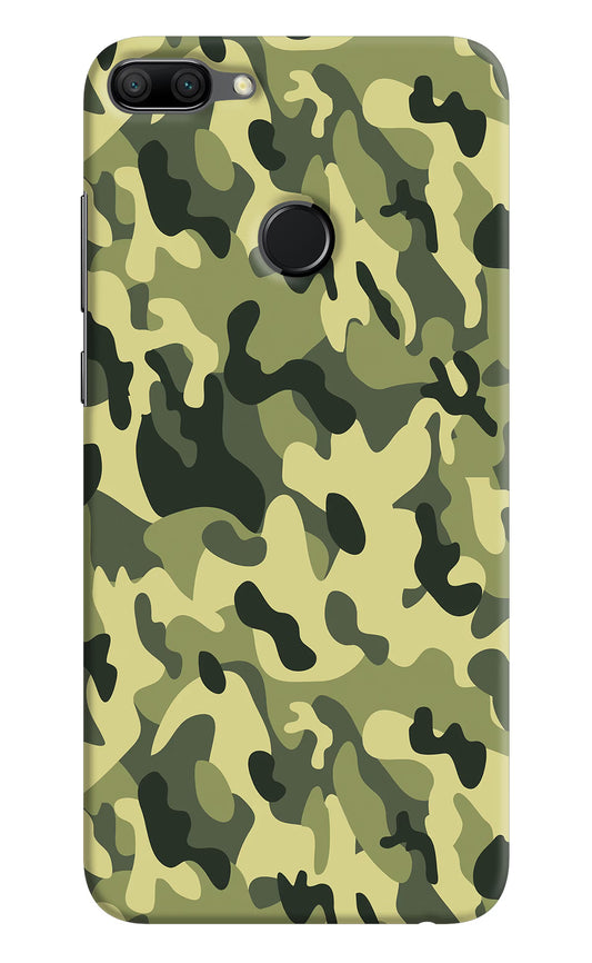 Camouflage Honor 9N Hard Case Back Cover by Casekaro