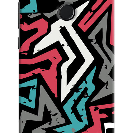 Geometric Graffiti Honor 9N Hard Case Back Cover by Casekaro