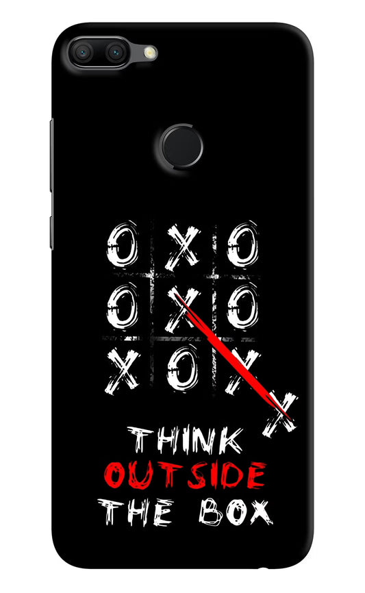 Think out of the BOX Honor 9N Hard Case Back Cover by Casekaro