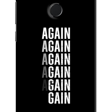 Again Again Gain Honor 9N Hard Case Back Cover by Casekaro