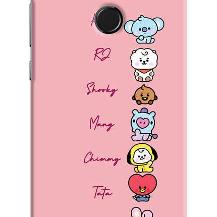 BTS names Honor 9N Hard Case Back Cover by Casekaro